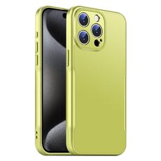 Per iPhone 15 Pro Blade Slim AG Custodia antiurto opaca per telefono (verde)