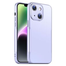 Per iPhone 14 Blade Slim AG Custodia antiurto opaca per telefono (viola)