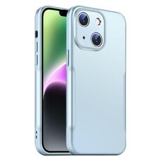 Per iPhone 14 Blade Slim AG Custodia antiurto opaca per telefono (blu)