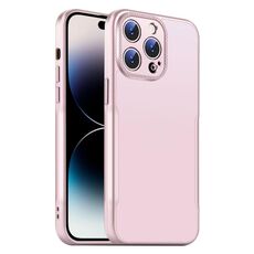Per iPhone 14 Pro Blade Slim AG Custodia antiurto opaca per telefono (rosa)