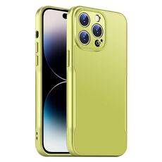 Per iPhone 14 Pro Max Blade Slim AG Custodia antiurto opaca per telefono (verde)