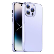 Per iPhone 14 Pro Max Blade Slim AG Custodia antiurto opaca per telefono (viola)