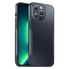 Per iPhone 13 Pro Max Blade Slim AG Custodia antiurto opaca per telefono (nero)