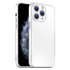 Per iPhone 11 Pro Max Blade Slim AG Custodia antiurto opaca per telefono (bianco)
