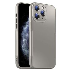 Per iPhone 11 Pro Max Blade Slim AG Custodia antiurto opaca per telefono (grigio titanio)