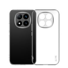 Per Xiaomi Redmi Note 14 Pro 5G MOFI Ming Series Custodia per telefono in TPU ultra sottile (trasparente)