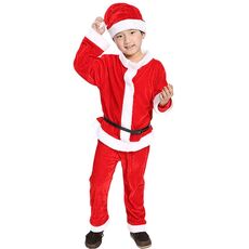 Costume da gioco di ruolo per bambini, per spettacoli natalizi, taglia: 110 cm (ragazzi)