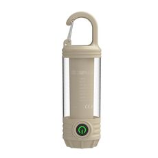 Torcia elettrica multifunzionale ricaricabile a LED portatile per campeggio all'aperto (cachi)