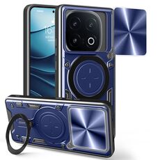 Custodia per telefono con supporto magnetico scorrevole Camshield per vivo iQOO 13 CD (blu)
