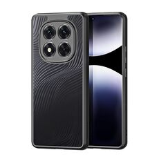 Custodia per telefono in TPU + PC effetto satinato DUX DUCIS Aimo Series per Redmi Note 14 Pro 4G (nero)