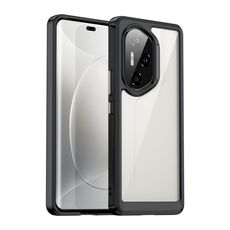 Custodia per telefono in TPU ibrida acrilica serie Ultra Colorful per Honor 300 (nera)