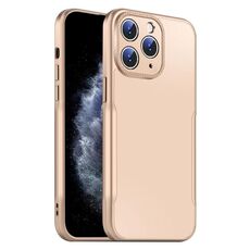 Per iPhone 11 Pro Max Blade Slim AG Custodia antiurto opaca per telefono (oro deserto)