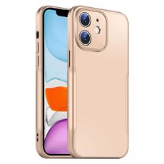Per iPhone 11 Blade Slim AG Custodia antiurto opaca per telefono (oro deserto)