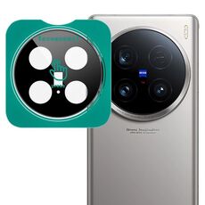 Per vivo X100 Ultra imak Black Version HD Glass Rear Camera Lens Film, versione autoposizionante