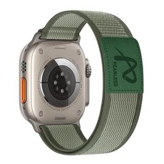 Per Apple Watch 42mm / 41mm / 40mm / 38mm Fearless Trail Loop Nylon Band (verde)