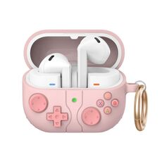 Per Samsung Galaxy Buds3 / 3 Pro AhaStyle WG170 Auricolare Bluetooth Custodia protettiva in silicone (rosa)