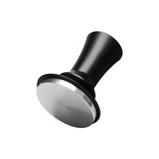 Scala orizzontale costante pressione macinacaffè allungamento polvere pressa martello, stile: fondo piatto nero (58 mm)