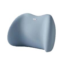 Cuscino di supporto per guida in memory foam per auto, colore: supporto lombare blu