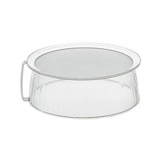 Copertura antispruzzo per riscaldamento di alimenti a microonde, per uso alimentare, resistente alle alte temperature, in PC, per uso domestico, per ciotola di riso (modello normale)