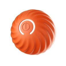 Petgravity Smart Self Rolling Ball Giocattoli interattivi per cani Palla per cani ricaricabile Guscio sostituibile 67mm Arancione
