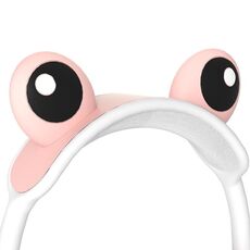 Per AirPods Max Cuffie Cartoon Rana Custodia Protettiva in Silicone Fascia Rosa