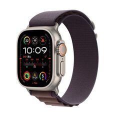 Per Apple Watch 42mm / 41mm / 40mm / 38mm Cinturino in nylon Alpine Loop (fibbia argento indaco)