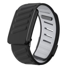 Per cinturino sportivo in silicone WHOOP 4.0 (nero grigio chiaro)