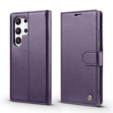 Per Samsung Galaxy S25 Ultra 5G Forwenw F6 Series Custodia in pelle RFID per telefono (viola)