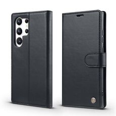 Per Samsung Galaxy S25 Ultra 5G Forwenw F6 Series Custodia in pelle RFID per telefono (nero)