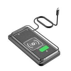 Caricabatterie wireless per auto modificato, tagliabile, per ricarica rapida del telefono cellulare (linea lunga 1 m (porta di tipo C))