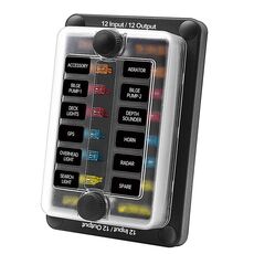 Indicatore LED per scatola fusibili a 12 vie con adesivo (ZH-1704B2)