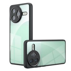 Per Redmi K80 / Xiaomi Poco F7 Pro Armor Precise Hole PC Hybrid TPU Custodia per telefono (trasparente)