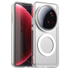 Per Xiaomi 15 Ultra Candy Magsafe PC Hybrid TPU Custodia per telefono (bianco)