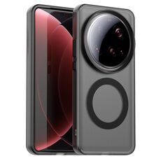 Per Xiaomi 15 Ultra Candy Magsafe PC Hybrid TPU Custodia per telefono (nero)