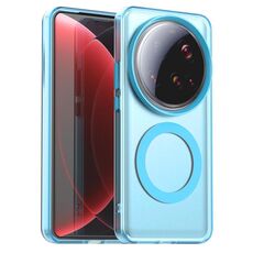 Per Xiaomi 15 Ultra Candy Magsafe PC Hybrid TPU Custodia per telefono (blu)