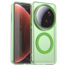Per Xiaomi 15 Ultra Candy Magsafe PC Hybrid TPU Custodia per telefono (verde)