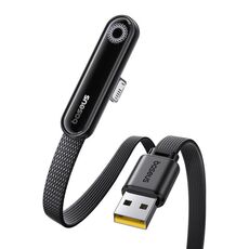 Cavo dati di ricarica rapida Baseus MVP Series 3 2.4A USB a 8 pin, lunghezza: 1 m (nero)