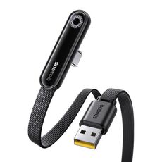 Cavo dati di ricarica rapida Baseus MVP Series 3 100W USB-Type-C, lunghezza: 2 m (nero)