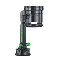 Portabicchieri multifunzionale per auto, grande supporto per bevande con ventosa, stile: asta lunga verde