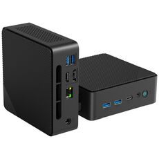 Mini PC GXMO N15 Windows 11, 16 GB + 512 GB, processore Intel ADL-N N150 a 4 core (spina AU)