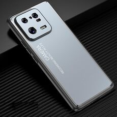 Per Xiaomi 13 Pro Custodia per telefono in metallo satinato (blu)