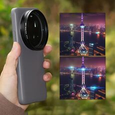 Per filtro obiettivo telefono Xiaomi 15 Ultra JSR, filtro: disegno striscia blu