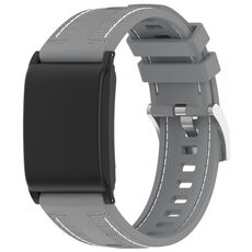 Per cinturino in silicone intrecciato in nylon composito WHOOP 4.0 (grigio)
