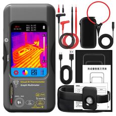 BSIDE SH7 Standard+Macro Lens+Flex Coil Termometro Multimetro Portatile Touch Screen Termometro ad Alta Precisione