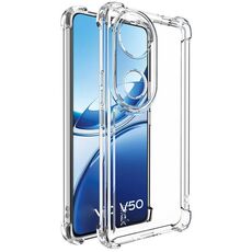 Per vivo V50 5G IMAK UX-4 Series Custodia antiurto a quattro angoli per telefono (trasparente)