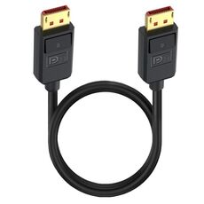 Cavo adattatore di estensione DisplayPort dritto DP2.1 a DP2.1 52 Gbps 16K 30 Hz, lunghezza: 3 m (nero)