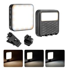 C49 Dual Side Fill Light Mini portatile 3 temperature di colore Fotografia Video Luce