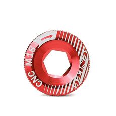 Viti per pedivella in alluminio per bicicletta ENLEE, colore: M18 rosso