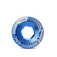 Viti per pedivella in alluminio per bicicletta ENLEE, colore: M18 blu