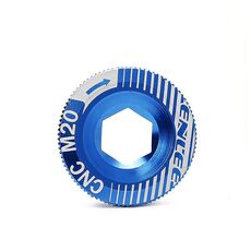 Viti per pedivella in alluminio per bicicletta ENLEE, colore: M20 blu